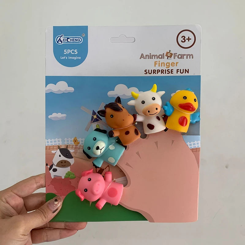 Introduce your child to a world of imagination with our Finger Puppet Set. These delightful puppets are perfect for storytelling, enhancing hand-eye coordination, and sparking creativity.