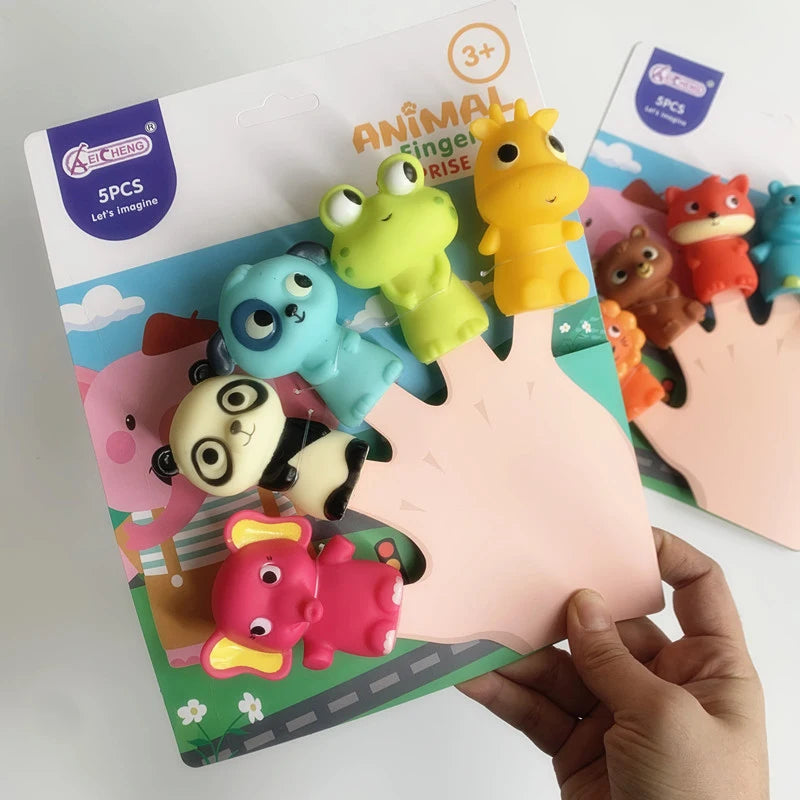 Introduce your child to a world of imagination with our Finger Puppet Set. These delightful puppets are perfect for storytelling, enhancing hand-eye coordination, and sparking creativity.