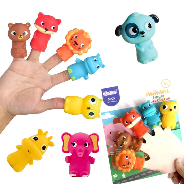 Introduce your child to a world of imagination with our Finger Puppet Set. These delightful puppets are perfect for storytelling, enhancing hand-eye coordination, and sparking creativity.