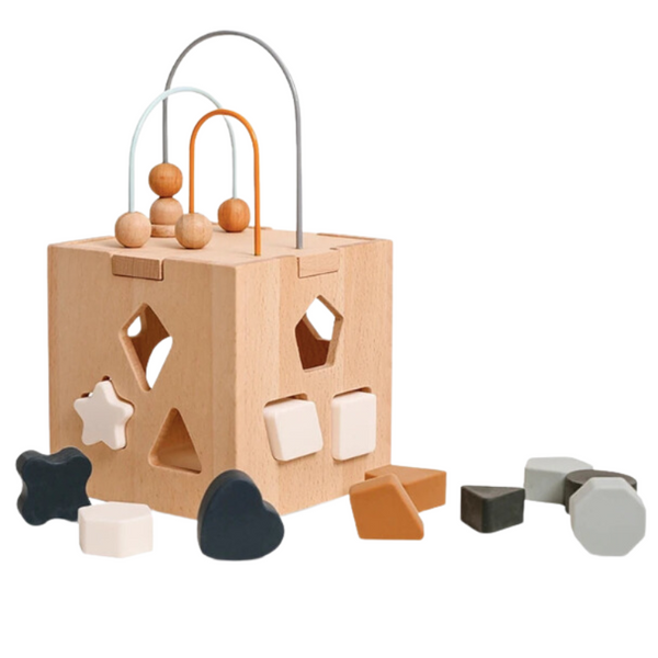 Introduce your child to the world of shapes, colors, and creativity with our Baby Wooden Montessori Toys! This engaging puzzle blocks game features geometric shape blocks designed for stacking and matching. Perfect for little hands, these montessori toys not only foster imaginative play but also enhance fine motor skills and cognitive development.