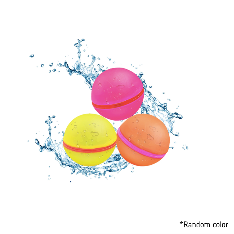 Say goodbye to single-use balloons and get ready for the ultimate summer water fights with our reusable water balloon! Made from high-quality silicone, these magnetic water balloons make quick water refills a breeze. Simply dunk, fill, and toss - over and over again! Perfect for outdoor play, these water balloons are soft, safe, and designed for long-lasting fun.